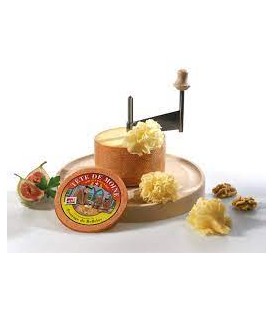 Sūris Tête de Moine + sūrio skutiklis