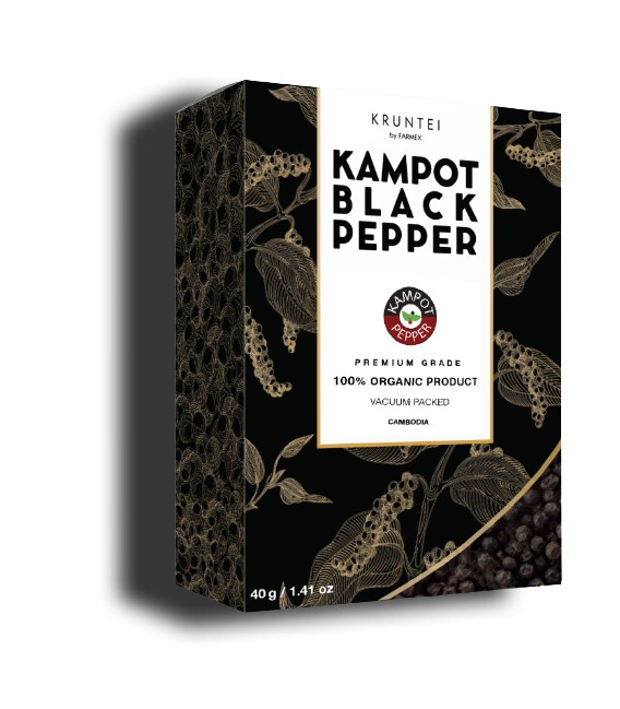 Kampoto juodieji pipirai, 40 gr