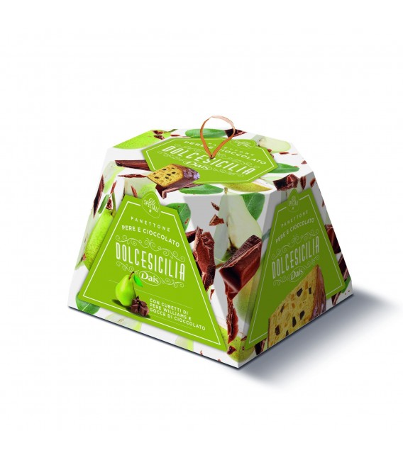 Panettone su vyšniomis ir plikytu kremu 800 g