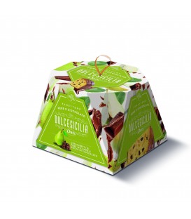 Panettone su vyšniomis ir plikytu kremu 800 g