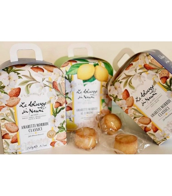 Amaretti Morbidi Classici – minkšti migdoliniai sausainiai